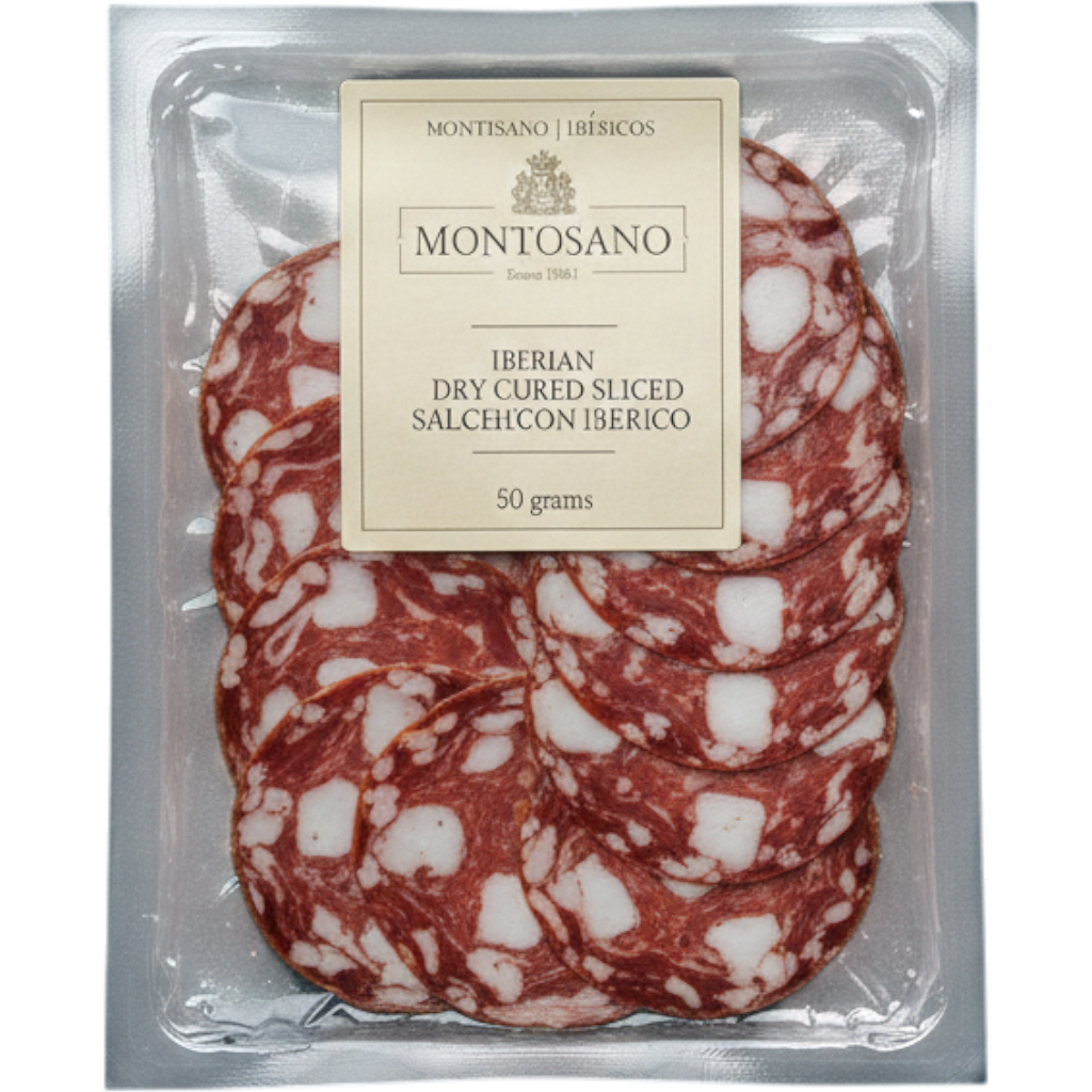Montesano sliced salchichon iberico 50 grams